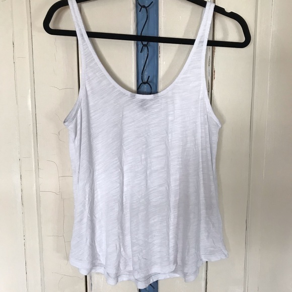 White Ruffle Tank - Picture 3 of 4